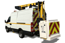 Car Hire Bearsden - 12.5M Cherry Picker 3.5T - Van hire Bearsden