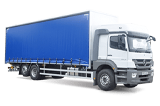 Car Hire Bearsden - 26 Tonne Curtain Side Truck - Truck hire Bearsden