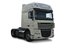 Car Hire Bearsden - 44 Tonne Sleeper Truck - Truck hire Bearsden